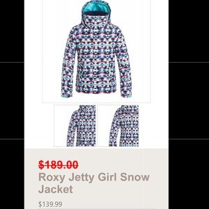 Girls Roxy Snow Ski Boarding Jacket❄️